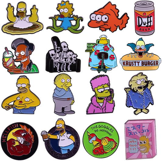 Broche Los Simpsons (variación)