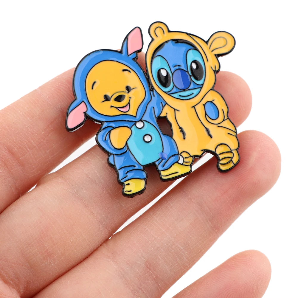 Broches mútiples personajes cartoon Disney