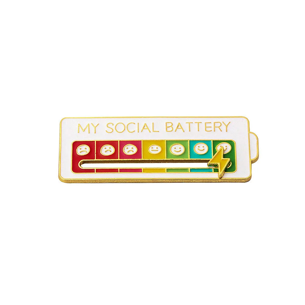 Broche Batería Social